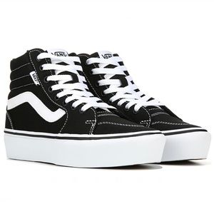 Vans Women's Filmore High Top Platform Shoe size 7. Good condition.